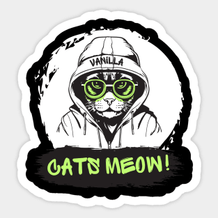 Cats Meow Sticker